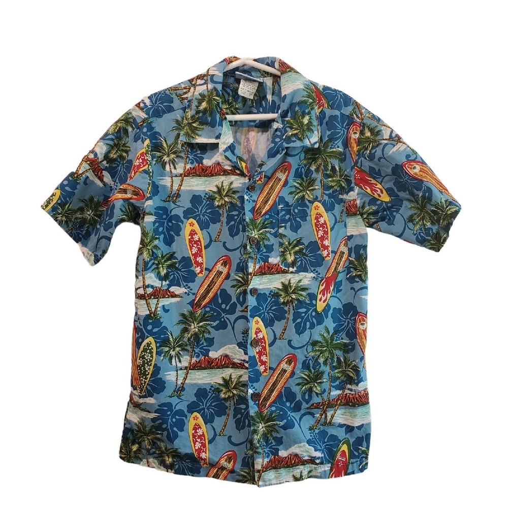 RJC Made In Hawaii USA Shirt‎ Surf Boards Size 12